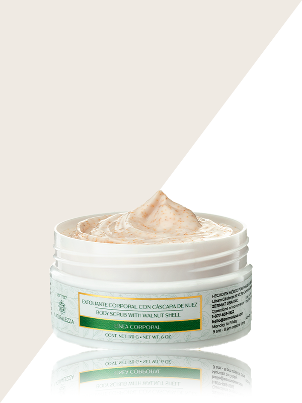 Exfoliante Corporal Con Cascara De Nuez 170 G Naturalezza